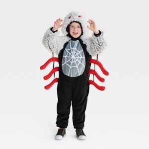 Kids Spider Costume with‎ Red and Black Design